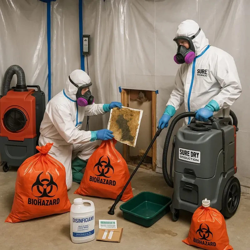 Contaminated Water Handling Protocols process in Camp Lake, WI